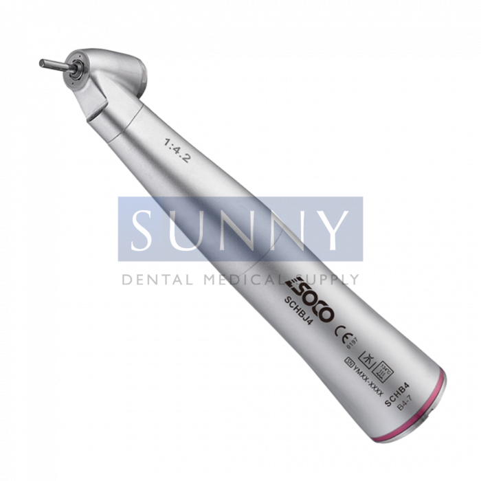 SOCO Handpiece 45° 1:4.2 Fiber Optic (External Waterway) - Sunny Dental ...