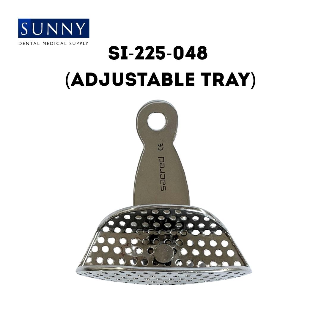 Adjustable Impression Trays (Perforated) Stainless Steel SS Dental - Image 4
