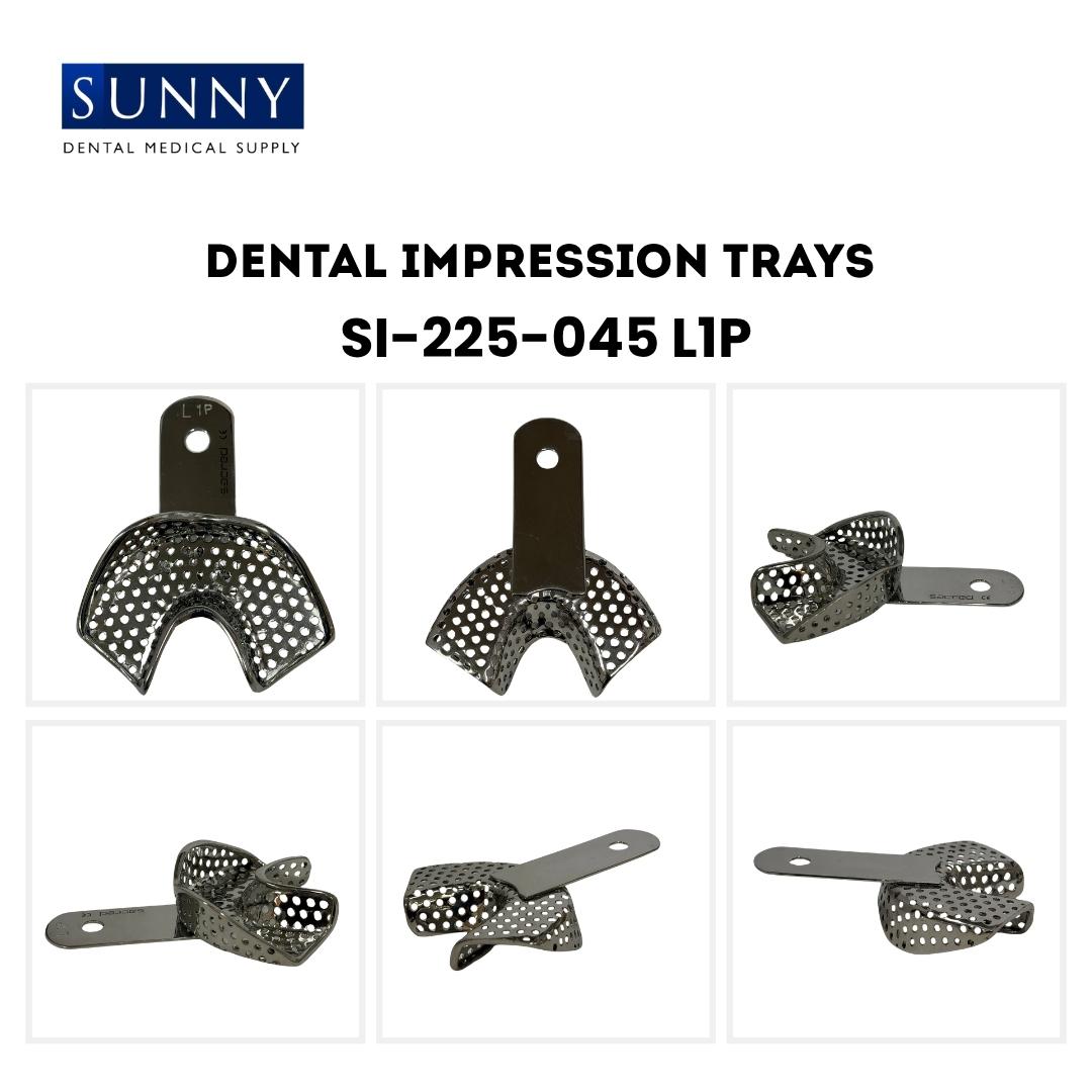 Anterior Impression Trays (Crown and Bridge) (Perforated) Stainless Steel SS Dental - Image 4