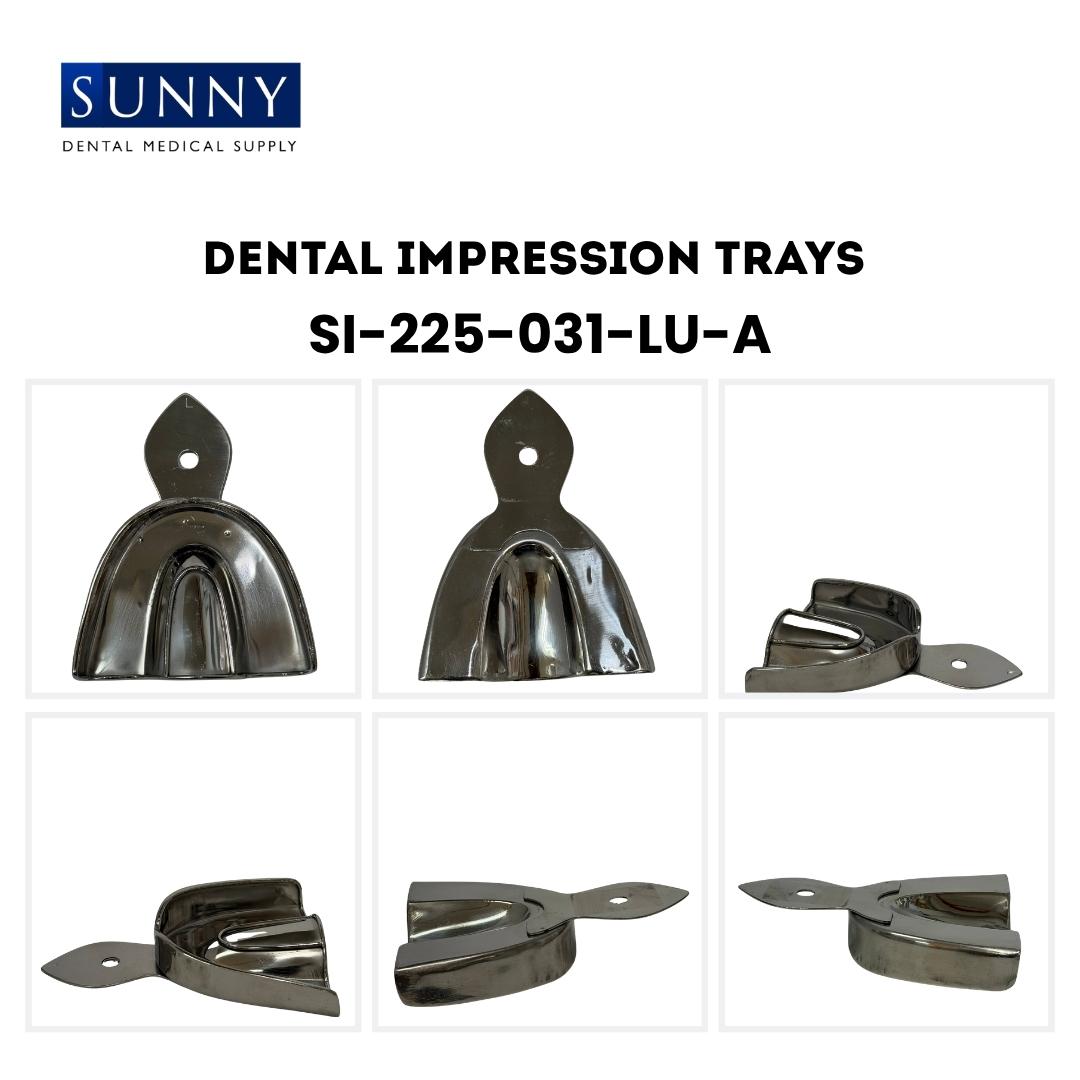 Denture Solid Impression Trays (Full) Stainless Steel SS Dental - Image 3