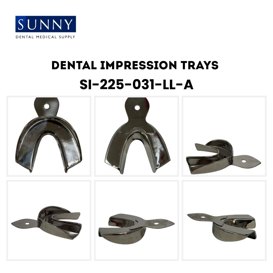 Denture Solid Impression Trays (Full) Stainless Steel SS Dental - Image 2