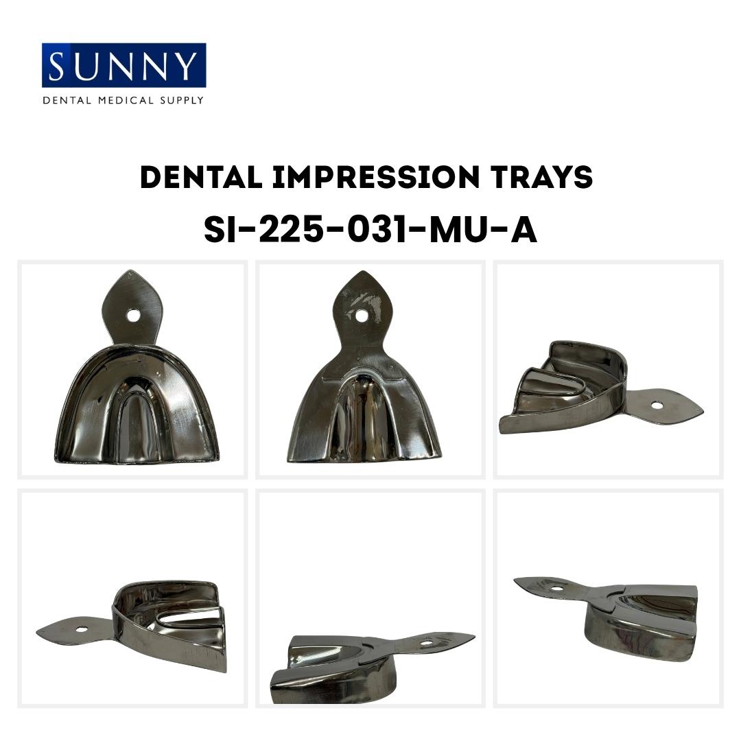 Denture Solid Impression Trays (Full) Stainless Steel SS Dental - Image 4