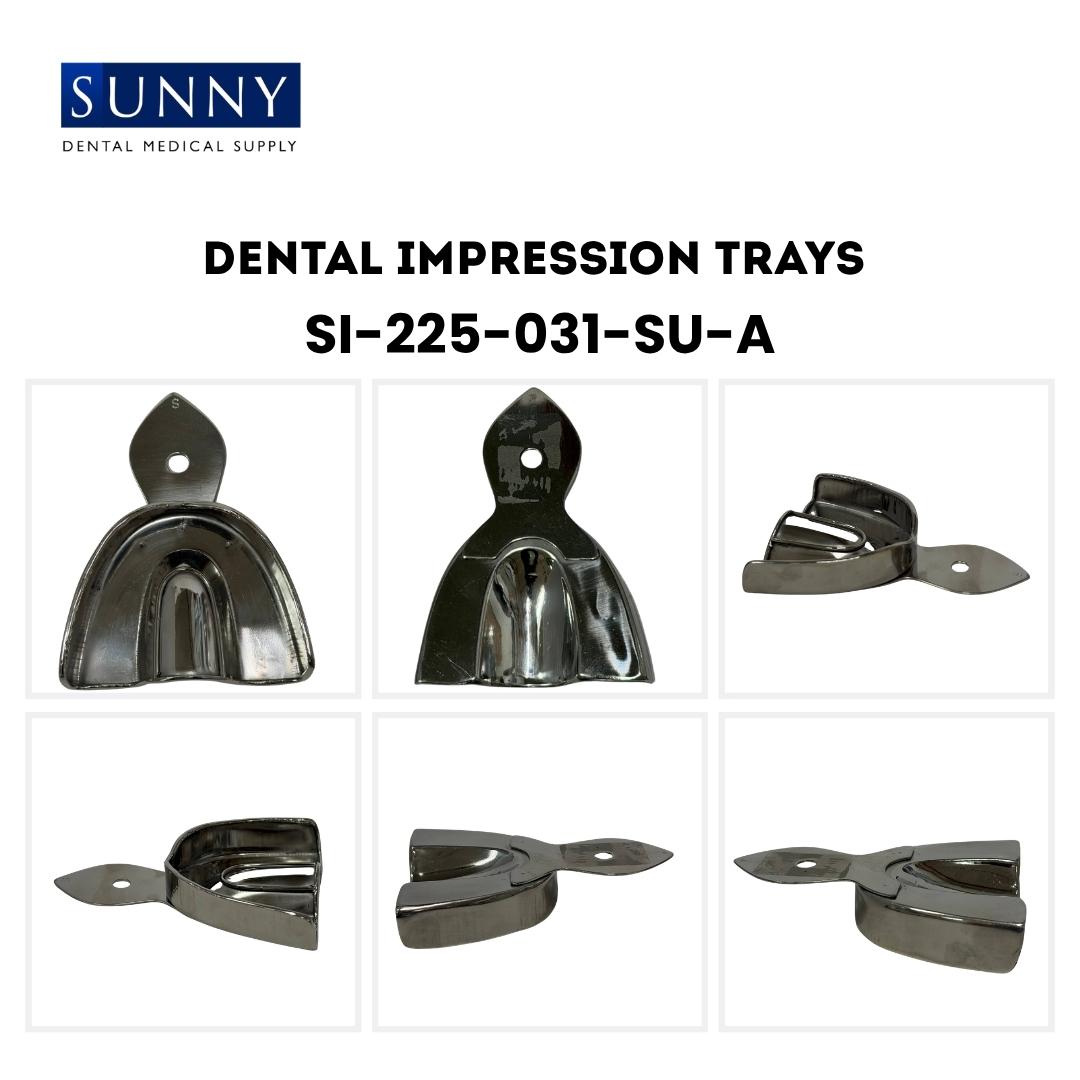 Denture Solid Impression Trays (Full) Stainless Steel SS Dental - Image 5